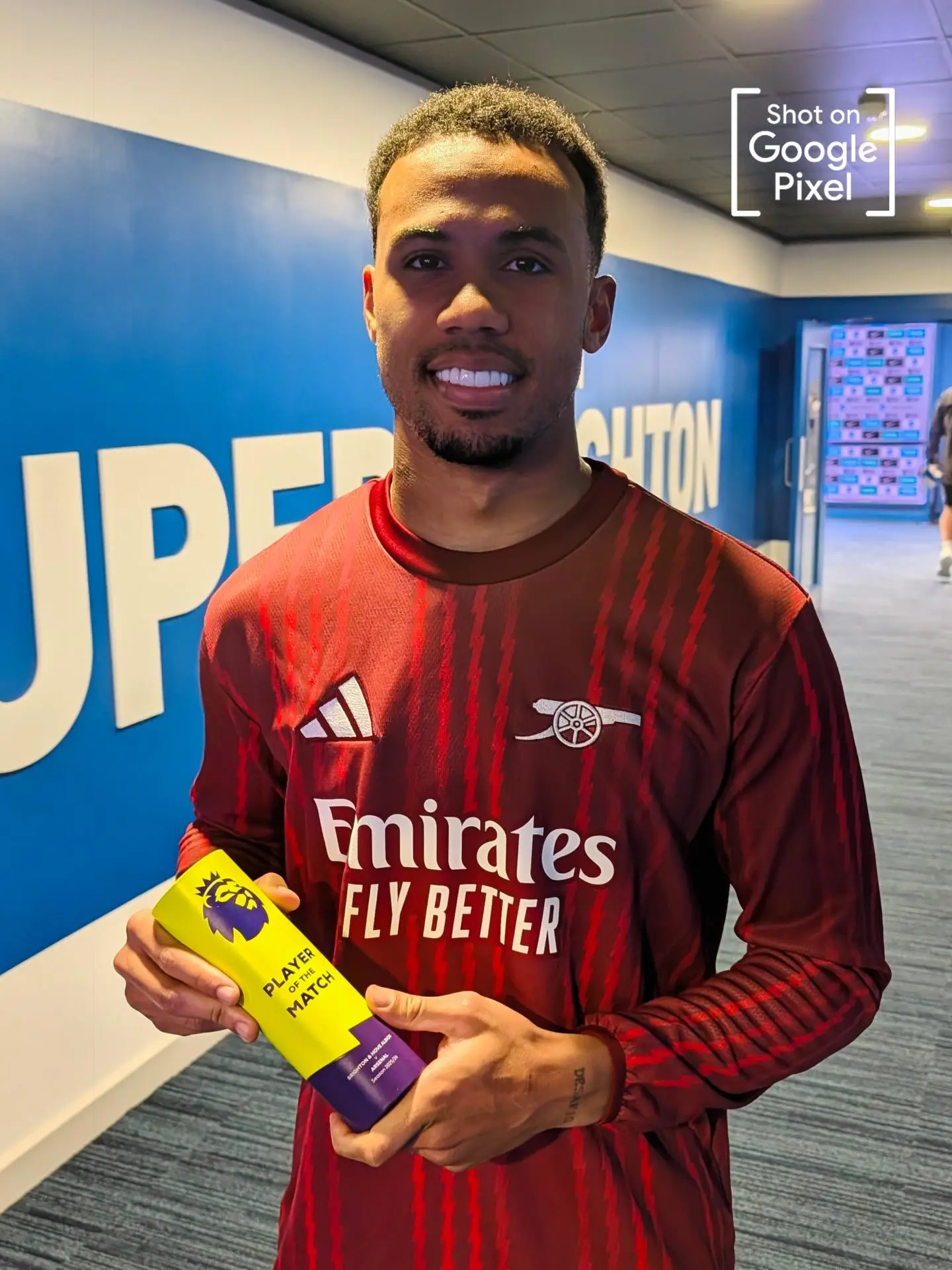 乐鱼体育下载-14次解围，加布里埃尔当选布莱顿vs阿森纳英超官方最佳